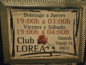 Lorea Night Bilbao